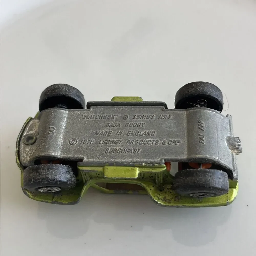 Matchbox Lesney Series Superfast No.13 Baja Buggy Green Vintage 1971 England